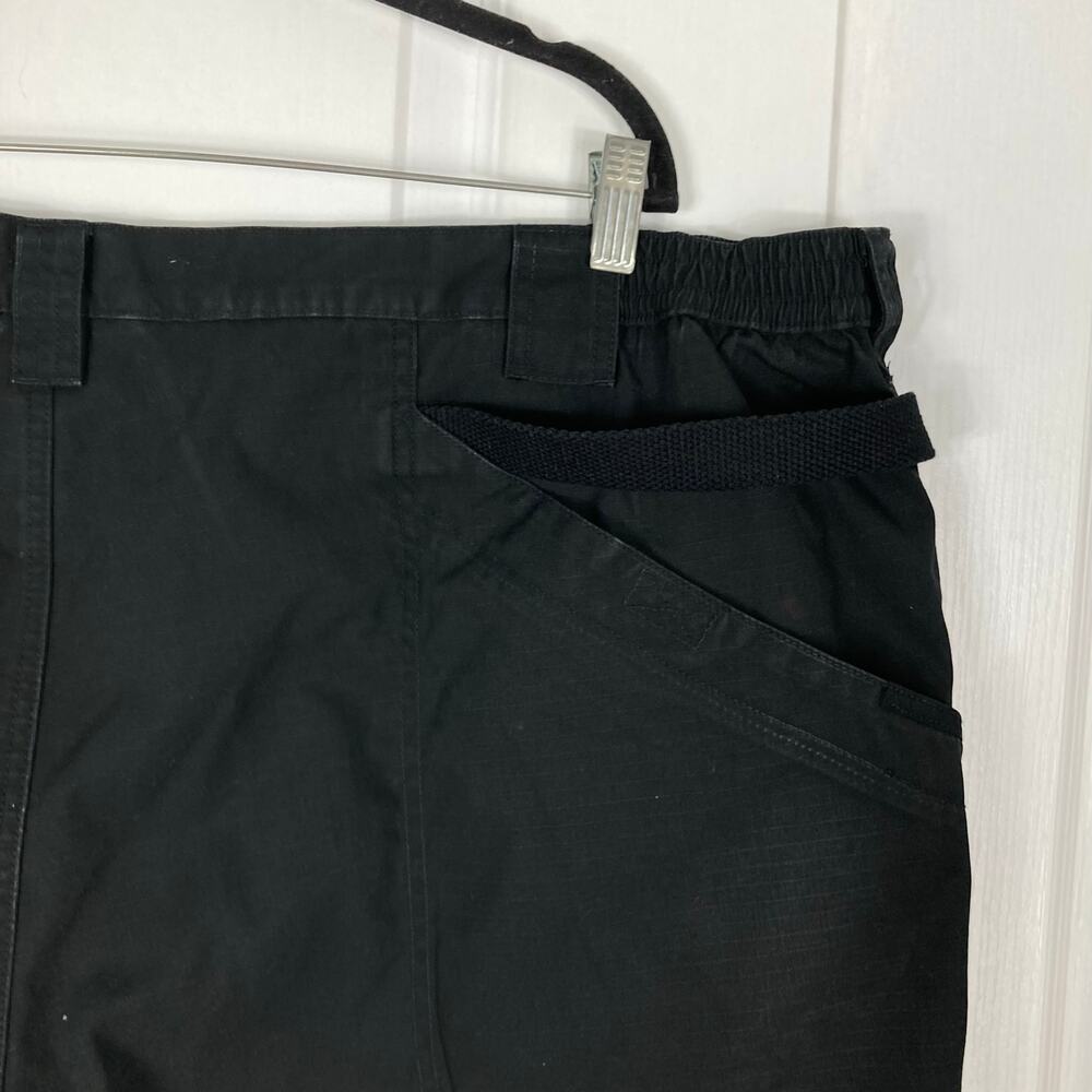 5.11 TACTICAL SERIES Pant 52 Mens Black Cargo Regular-Fit Ripstop Resistant - Picture 9 of 16